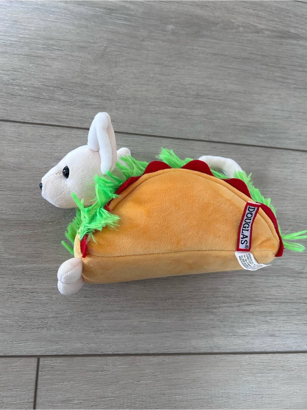 Douglas Taco Chihuahua Macaroon Plush Dog 8” Stuffed Animal Soft Toy Collectible